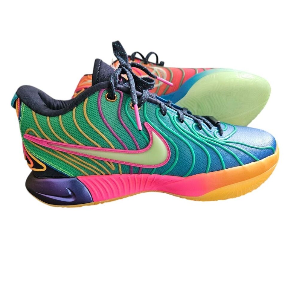 Nike Lebron Multicolor HF5353-400 size 12-new - Picture 3 of 14